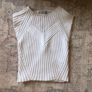 Guess cropped sweater top